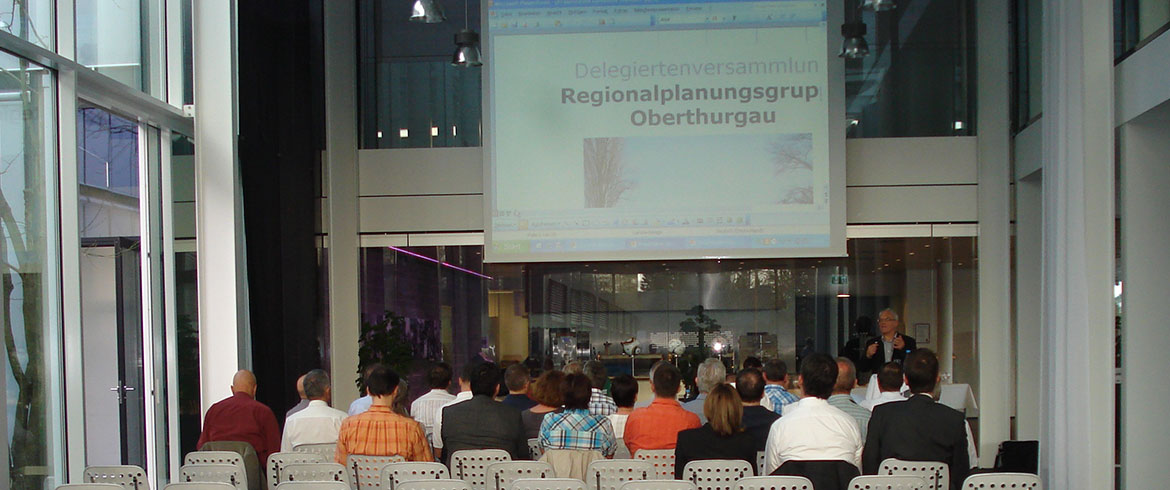 AVA-Arbon Informationsanlass "Dialog Schule - Wirtschaft" zu Gast im Trunz Technologie Center